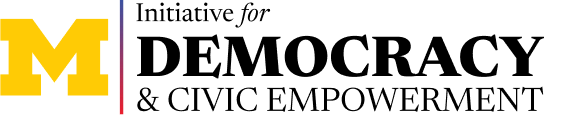 Democracy Week signature