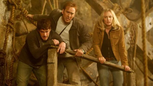 Film still of characters from National Treasure movie
